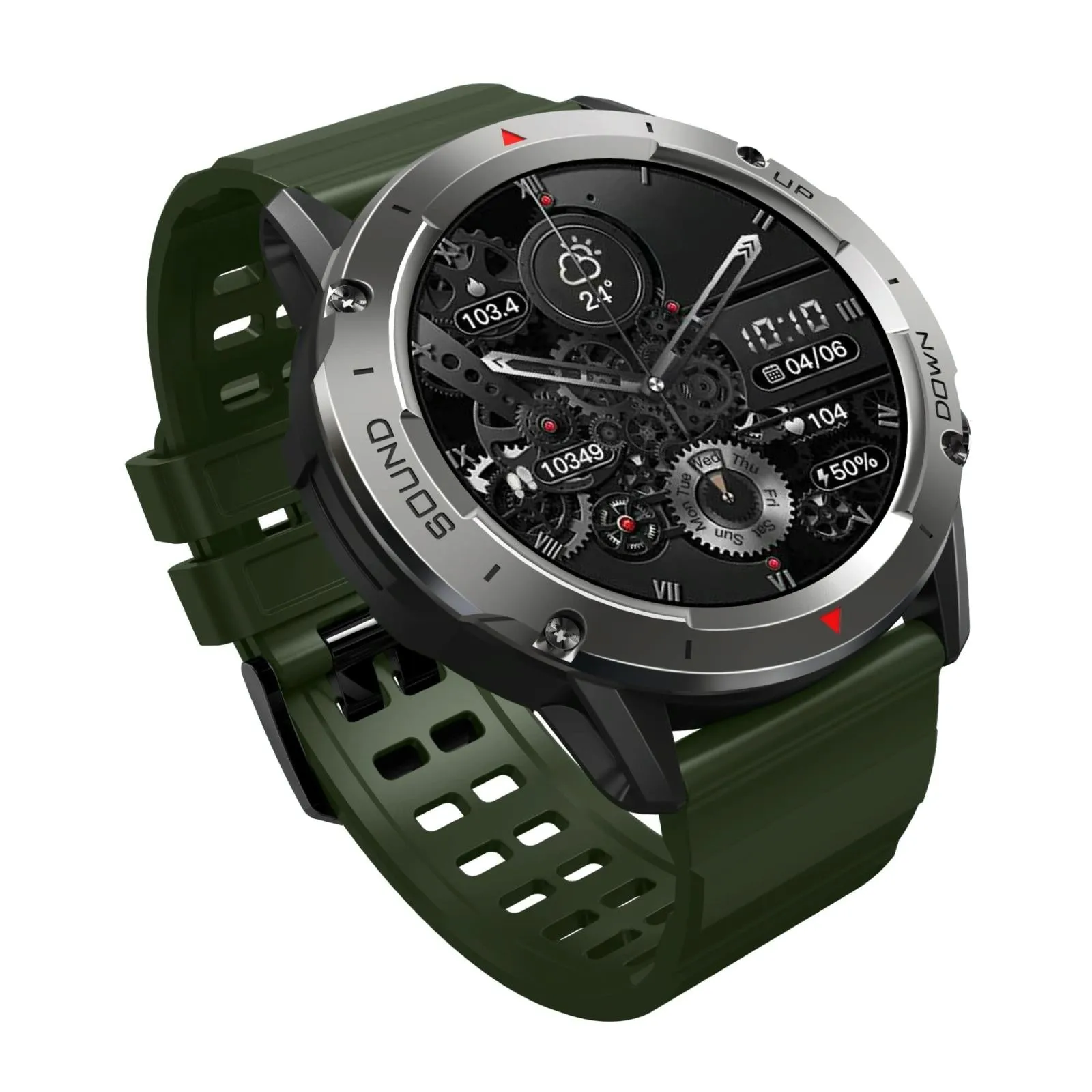1.39 Inch Colour Screen Smart Watch Support Heart Rate Monitoring / Blood Pressure Monitoring