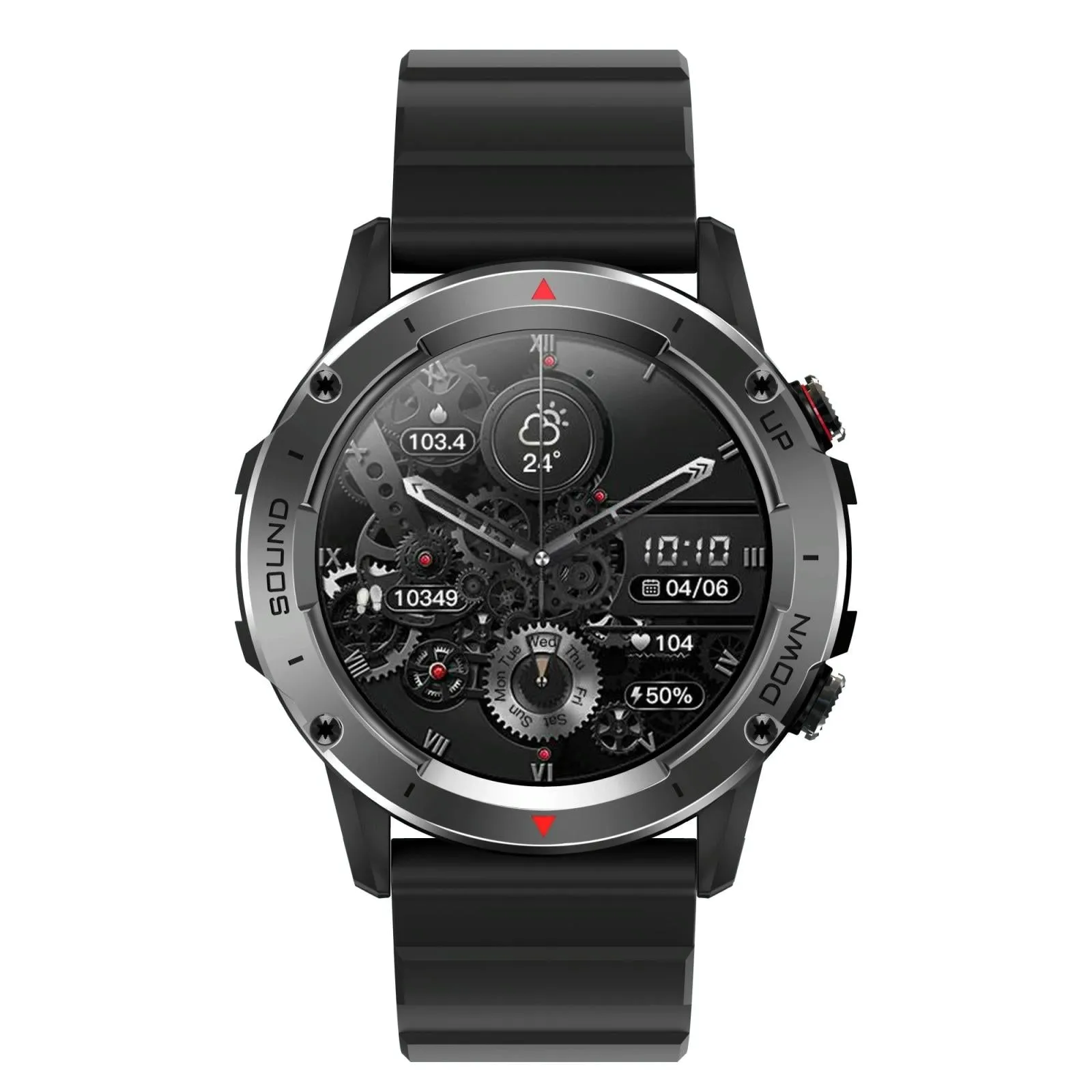 1.39 Inch Colour Screen Smart Watch Support Heart Rate Monitoring / Blood Pressure Monitoring