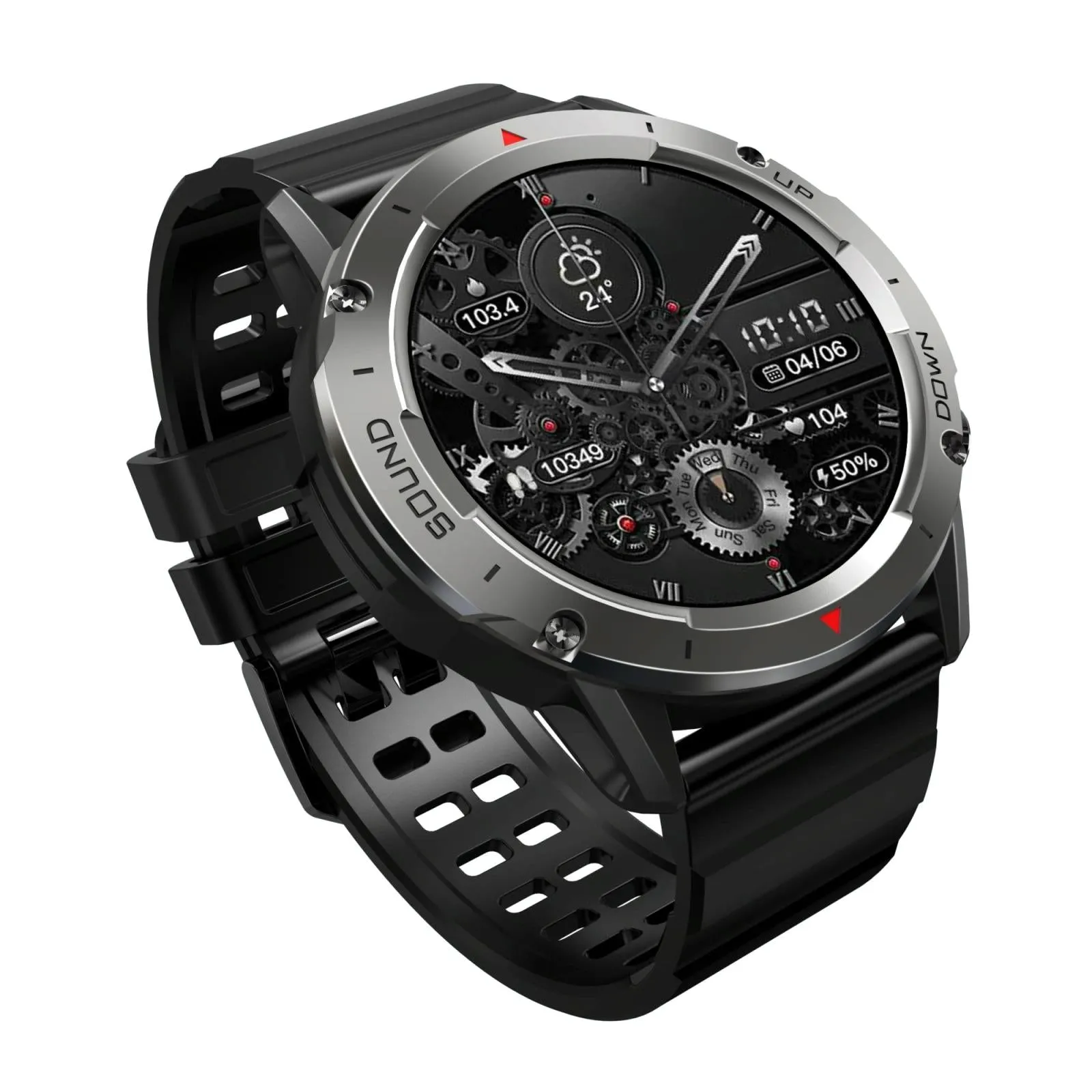 1.39 Inch Colour Screen Smart Watch Support Heart Rate Monitoring / Blood Pressure Monitoring