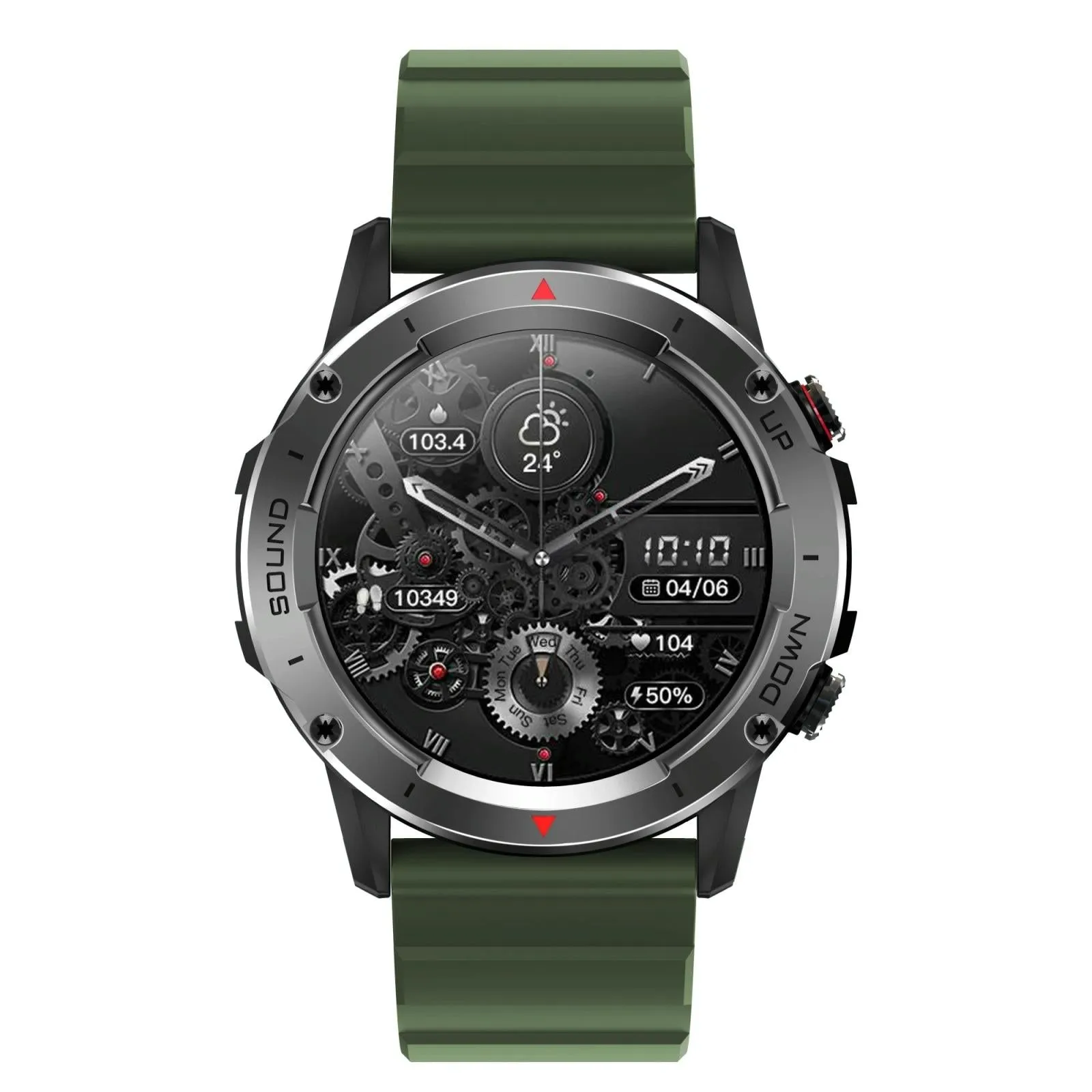 1.39 Inch Colour Screen Smart Watch Support Heart Rate Monitoring / Blood Pressure Monitoring