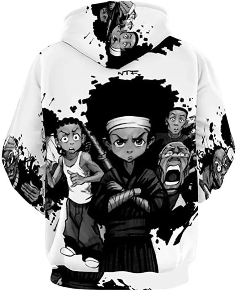 3D Print Graphic Hoodies Men Women with Front Pocket Novelty Hoodies Unisex Long Sleeve Pullover