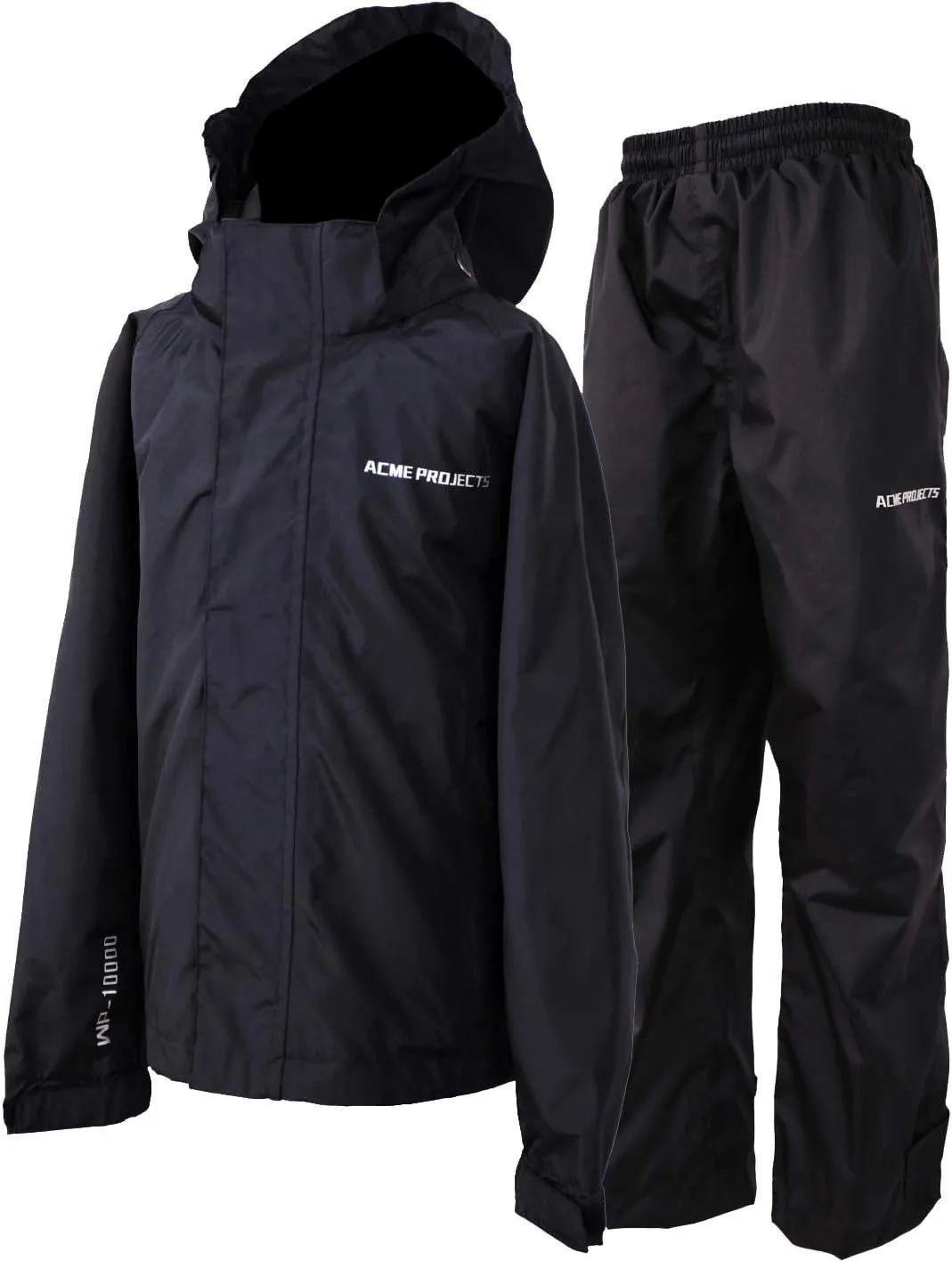 Acme Projects Women's Rain Suit (Jacket   Pants), 100% Waterproof, Breathable, Taped Seam, 10000mm/3000gm, YKK Zipper
