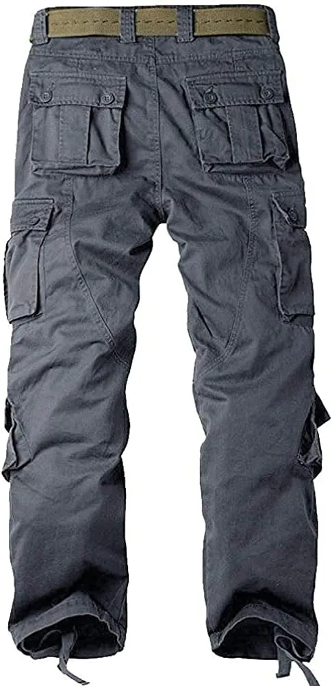 AKARMY Womens Cargo Pants with Pockets Outdoor Casual Ripstop Camo Military Combat Construction Work Pants