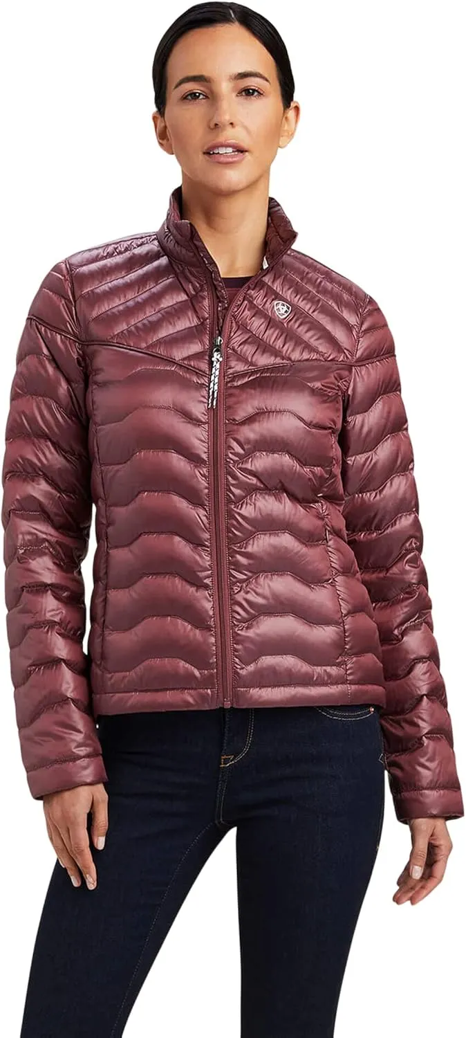 ARIAT Ideal Down Jacket Iridescent/Wild Ginger LG