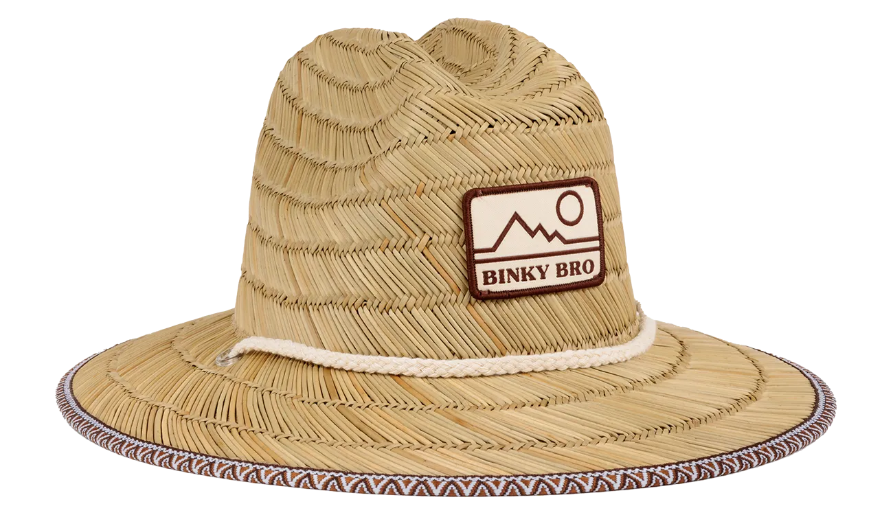 BinkyBro Barney Patrol (Mt. Banks) Straw Hat
