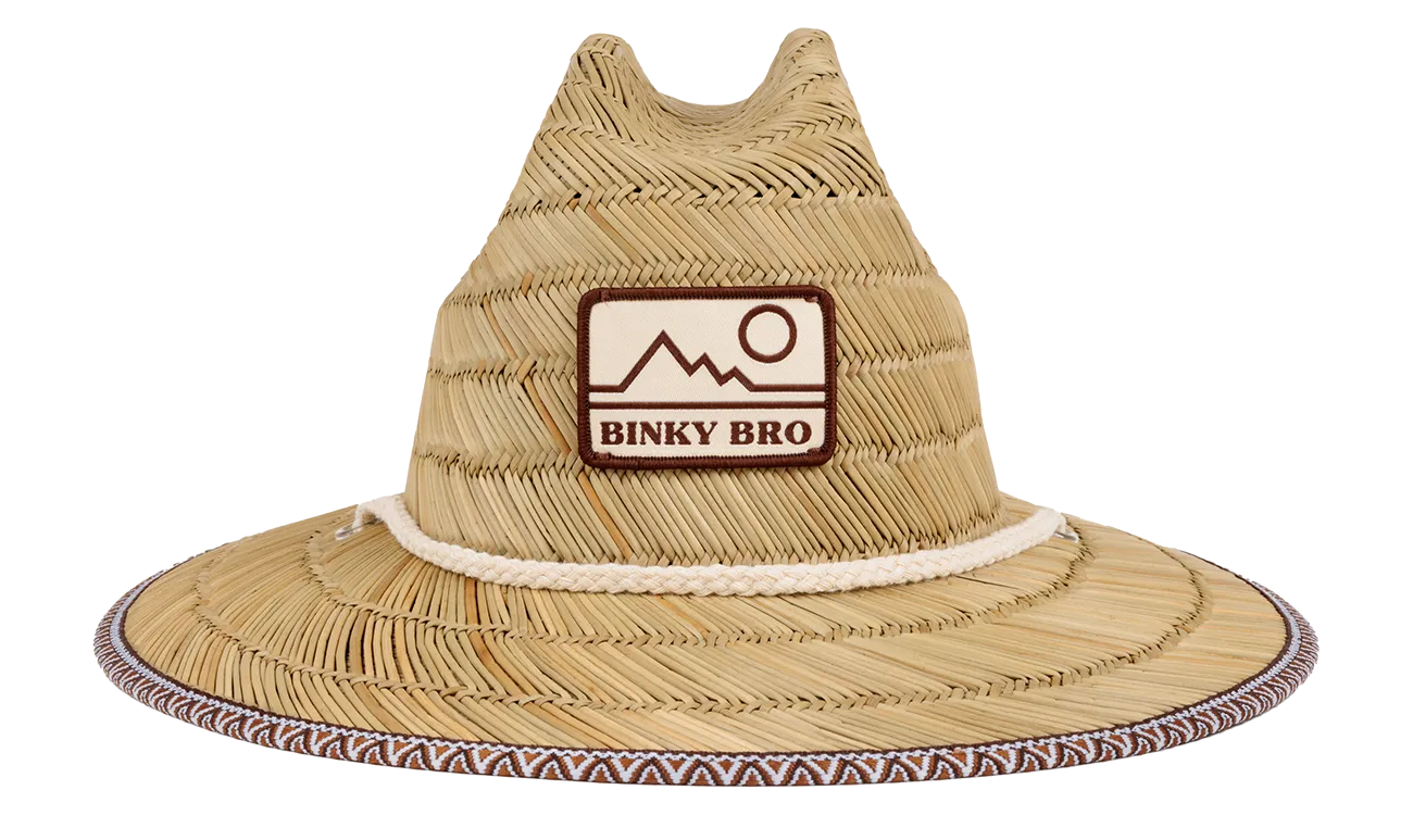 BinkyBro Barney Patrol (Mt. Banks) Straw Hat