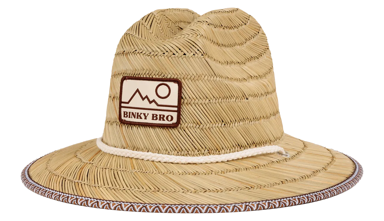 BinkyBro Barney Patrol (Mt. Banks) Straw Hat