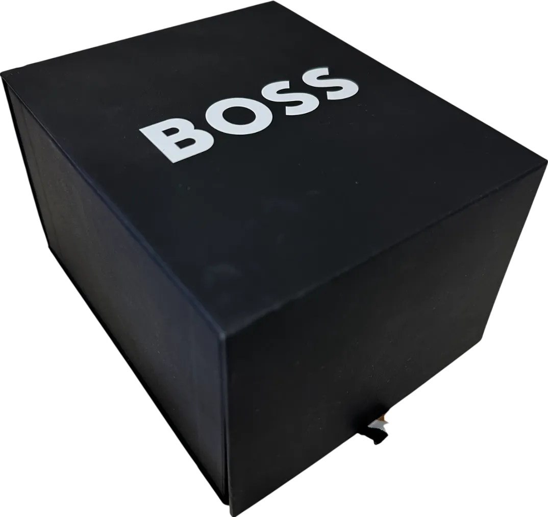 BOSS Candor Auto 41mm White Dial Bracelet Watch