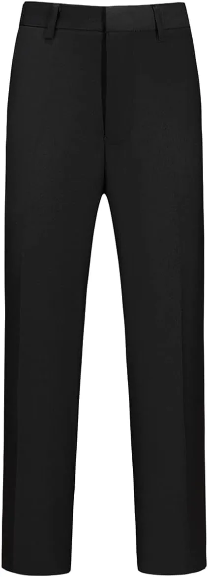 Boy Suits 2 Piece Slim Fit Formal Set with Vest Pants for Kids Wedding Ring Bearer Party Dresswear Outfit