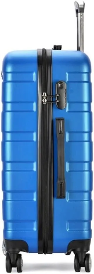 Carry-on Suitcase Luggage Luggage ABS 3 Piece Set With Lock Spinner 20in 24in 28in,Lightweight Luggages For Travel Carry-on Suitcases Carry On Luggages (Color : Black, Size : 20 24 28inch)