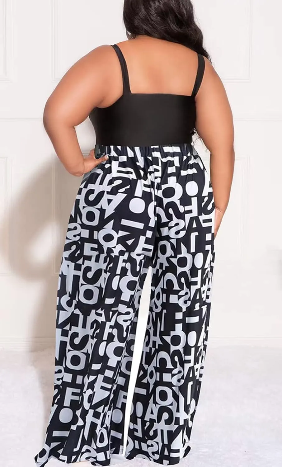 Casual Palazzo Pants for Women Lounge Pants Wide Leg Trousers Women Skirt Pants with Elastic Waistband