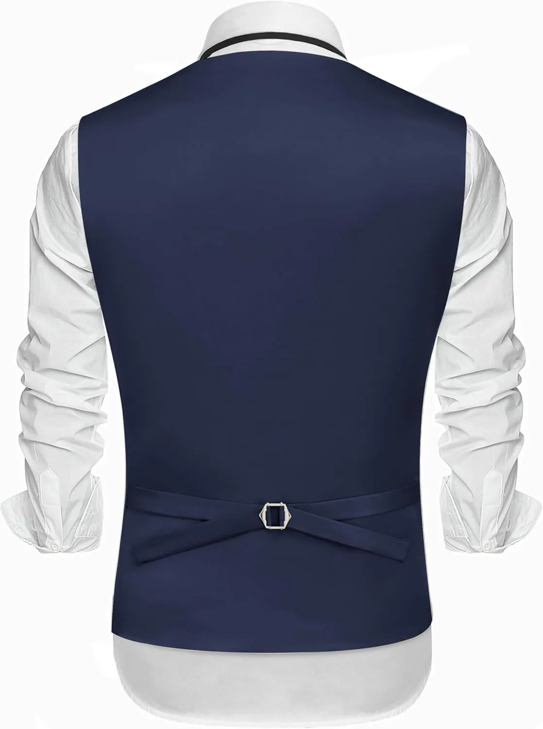 COOFANDY Men's Suit Vests Slim Fit Waistcoat Notch Lapel Casual Formal Vest