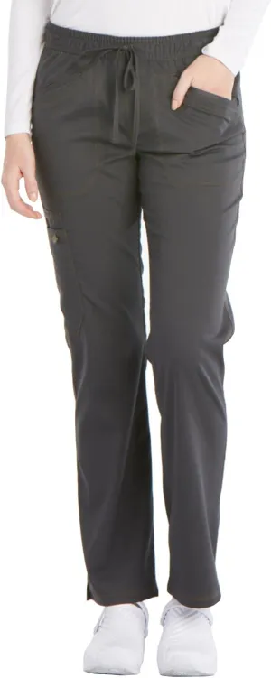 Dickies Women's Essense Mid Rise Straight Leg Drawstring Pant