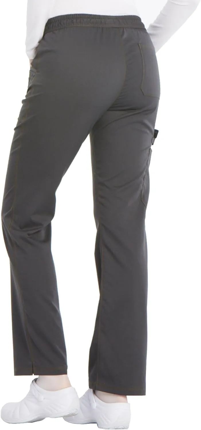 Dickies Women's Essense Mid Rise Straight Leg Drawstring Pant