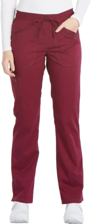 Dickies Women's Essense Mid Rise Straight Leg Drawstring Pant