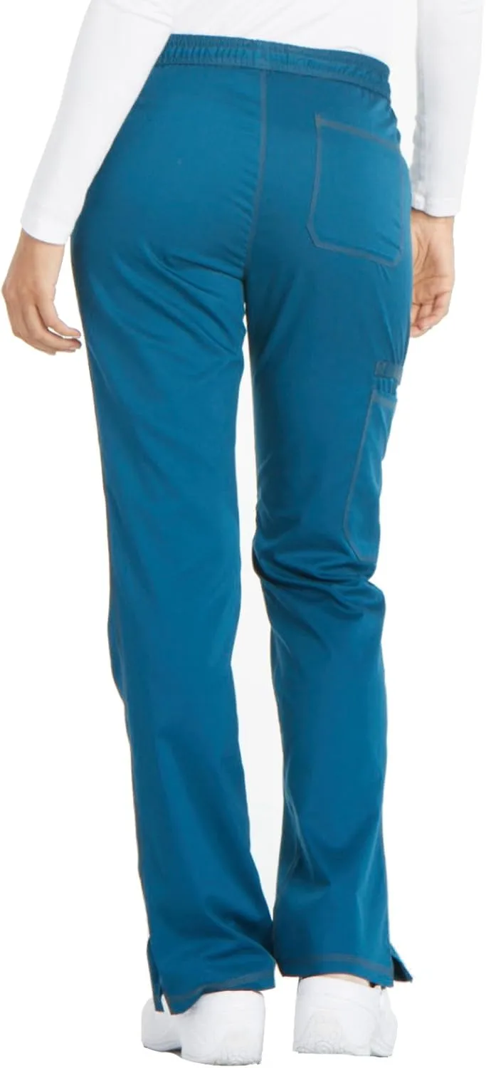 Dickies Women's Essense Mid Rise Straight Leg Drawstring Pant
