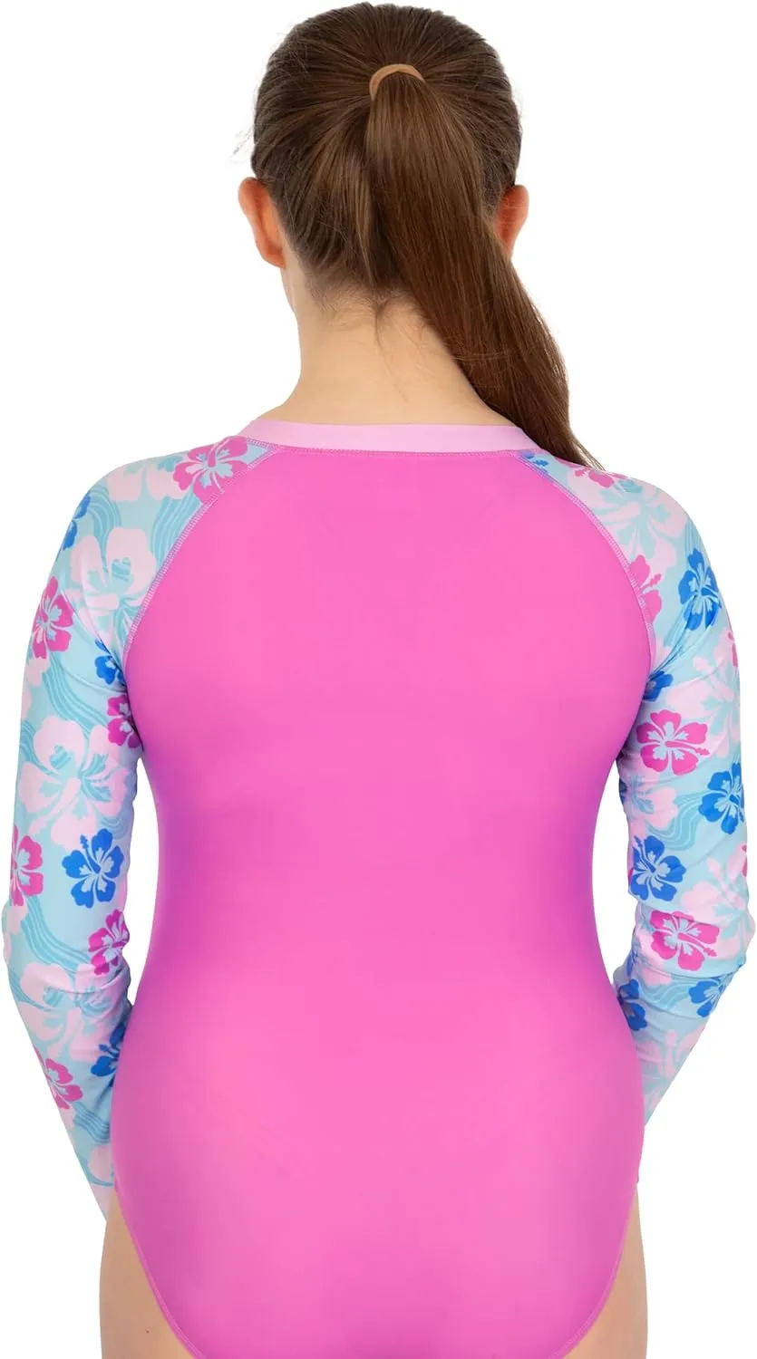 Disney Bathing Suit | Stitch Swimsuit Girls | Lilo and Stitch Long Sleeve Girls Swimsuit | Kids Bathing Suit