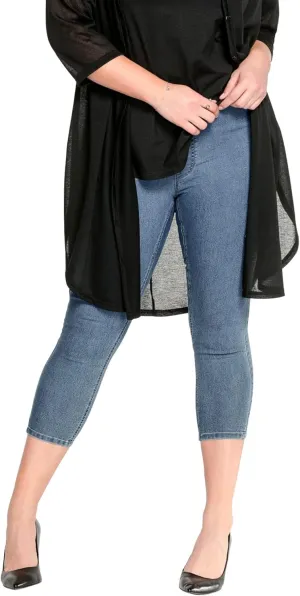 ellos Plus Size Capri Jegging