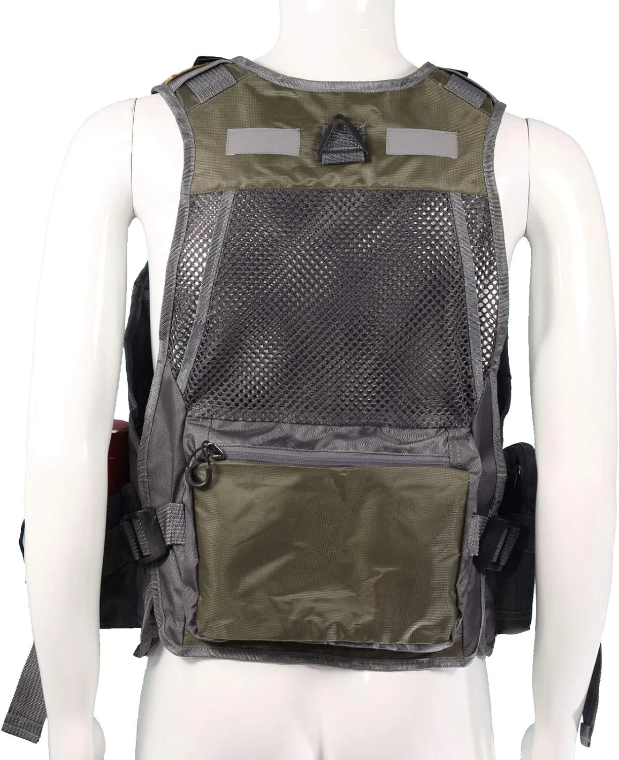 Flygo Fly Fishing Vests Multi Pocket Waistcoat Adjustable Size Gifts for Men and Women