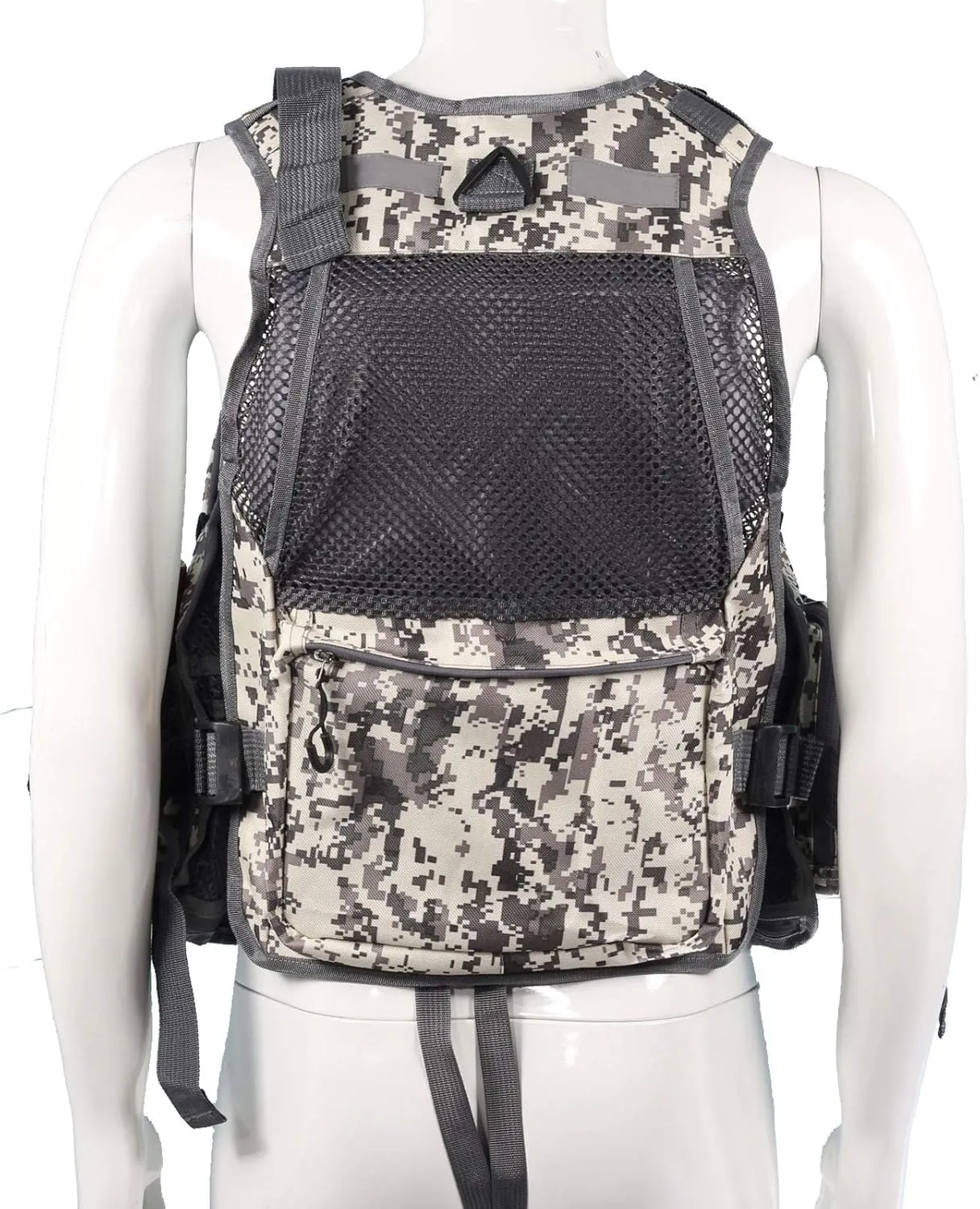 Flygo Fly Fishing Vests Multi Pocket Waistcoat Adjustable Size Gifts for Men and Women