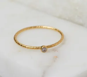 Gio Plain Stacking Ring Size 6