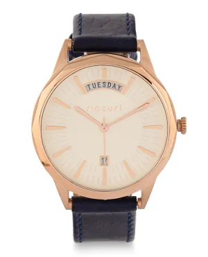 Indie Rose Gold Leather Watch