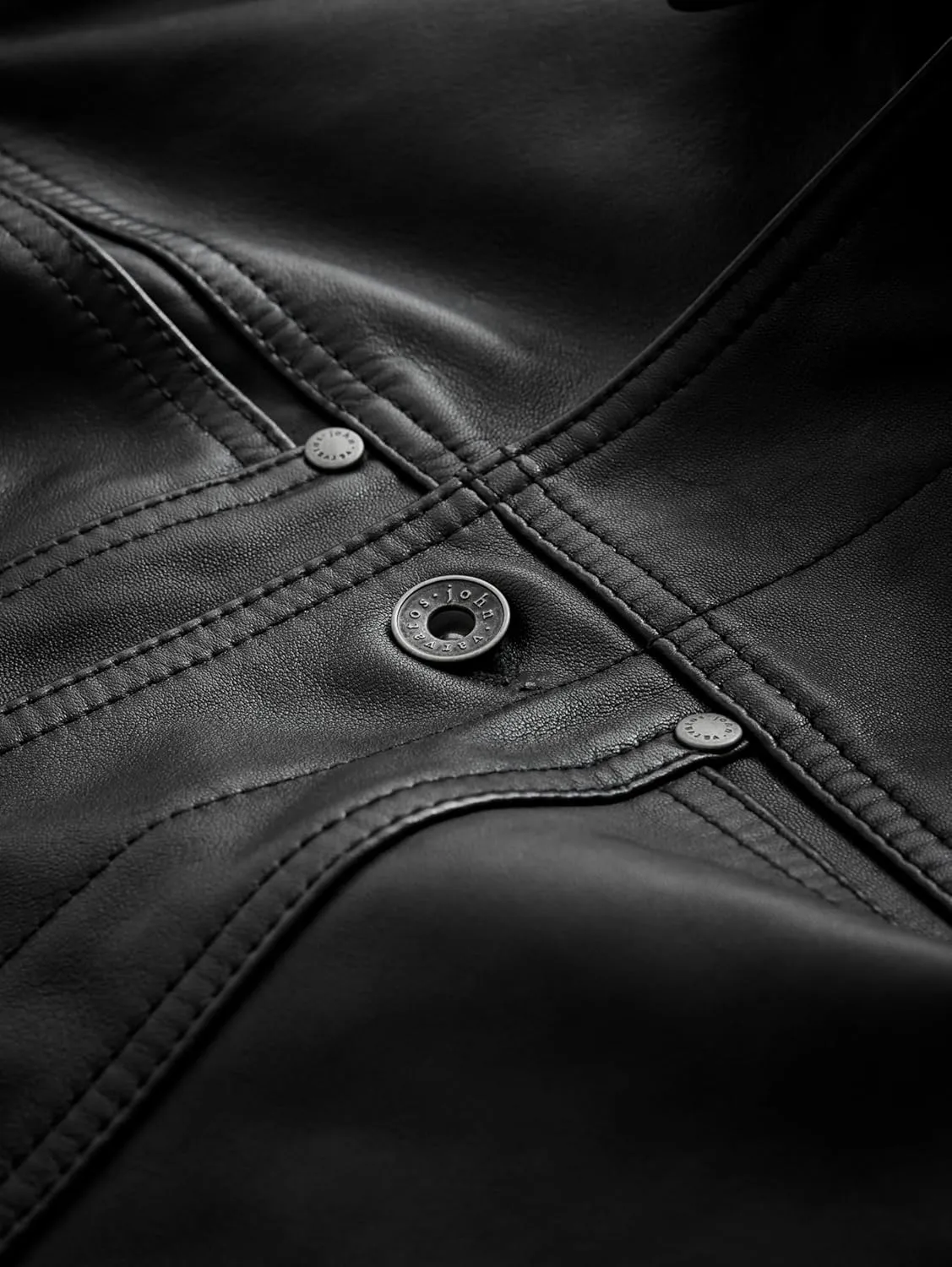 John Varvatos Men's Terrance Trucker Jacket