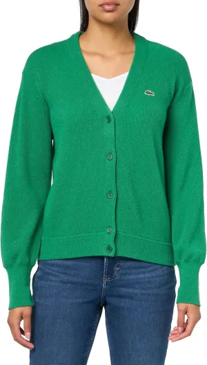 Lacoste Women's Cashmere Caridgan