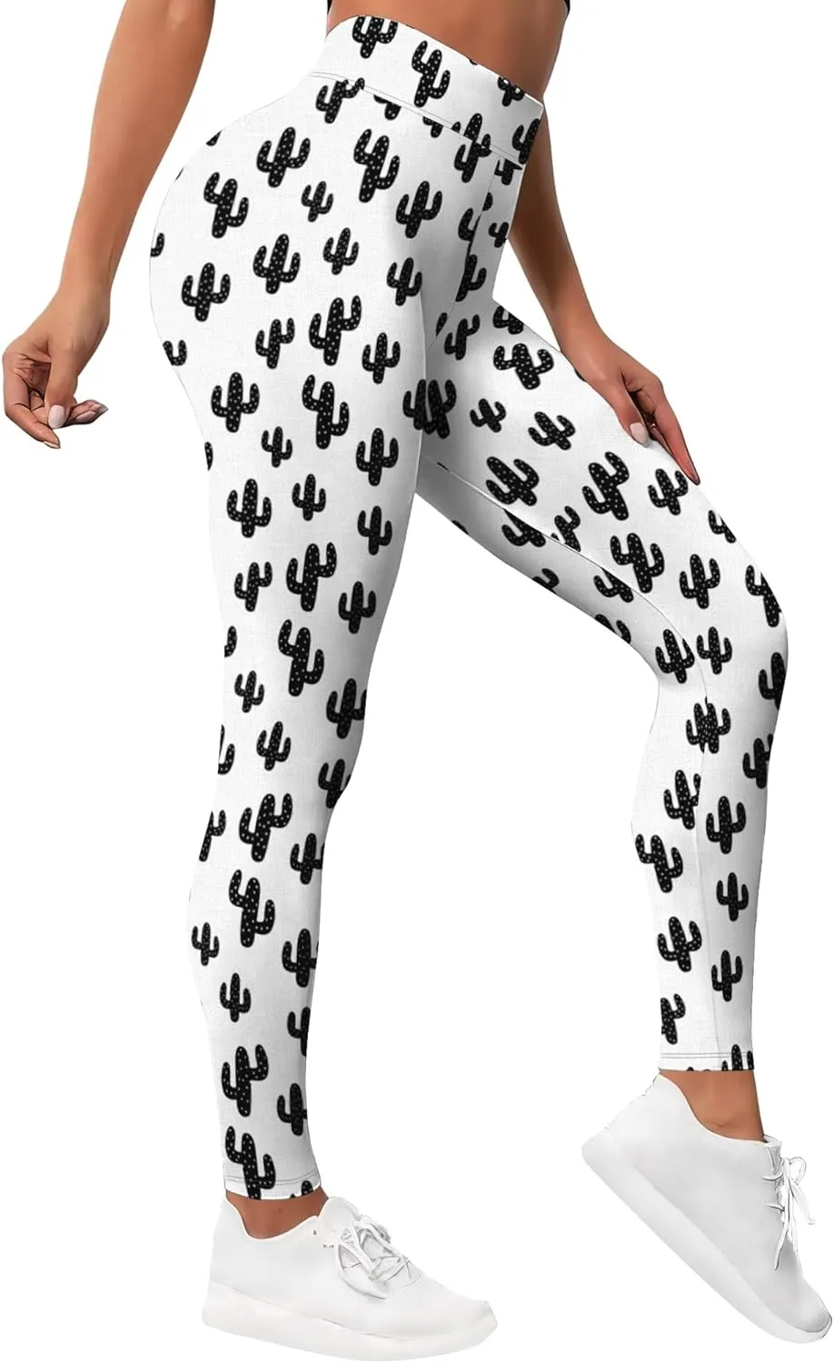 Leggings for Women Funny Printed Gym Womens Yoga Pants Floral Print Legging Flower Athletic Running Pant