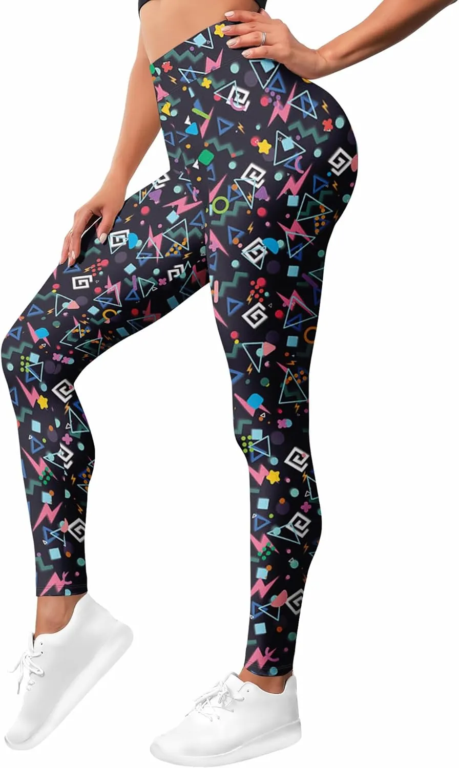Leggings for Women Printed Funny Gym Womens Yoga Pants Hot Dog Legging Athletic Pant