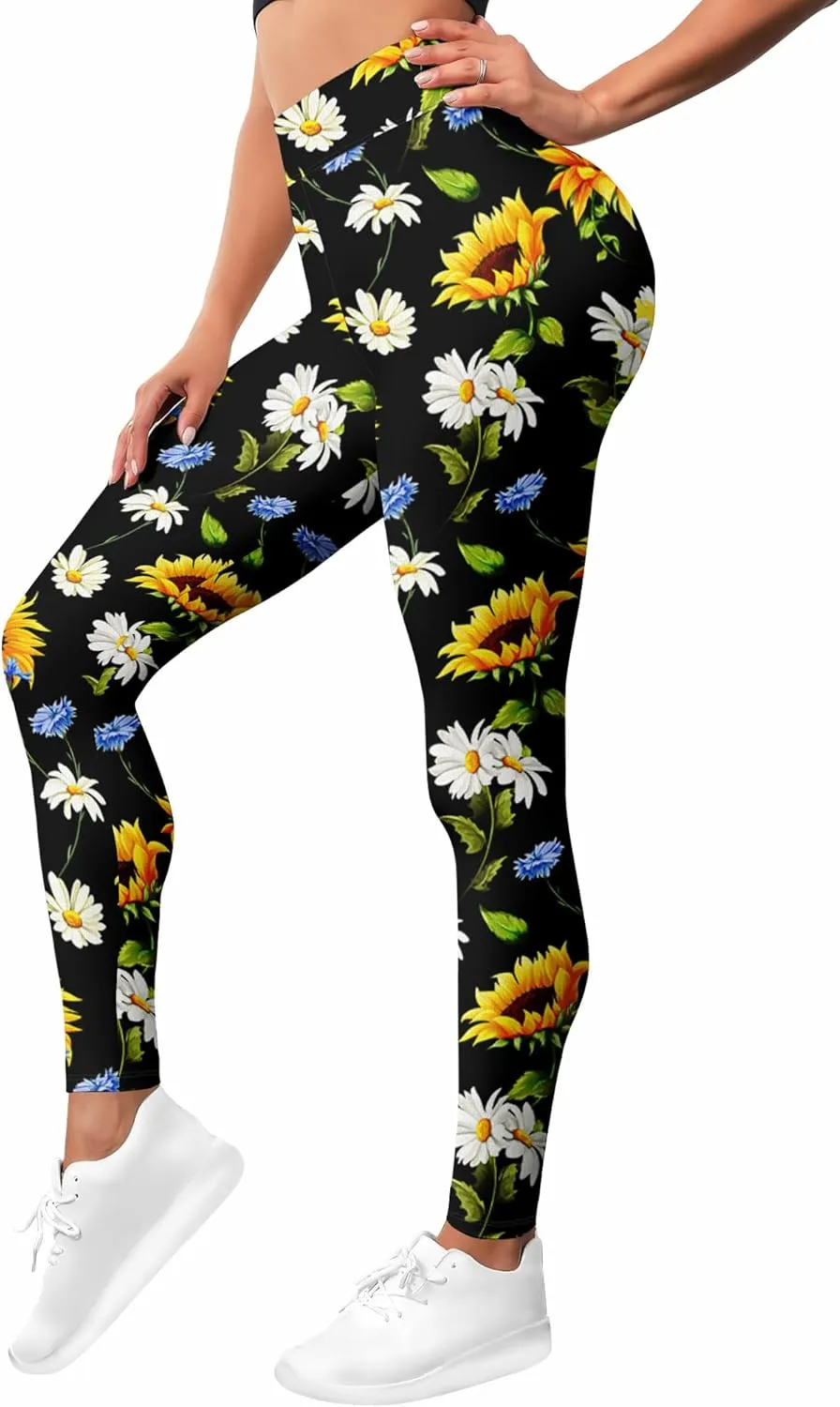 Leggings for Women Printed Funny Gym Womens Yoga Pants Hot Dog Legging Athletic Pant