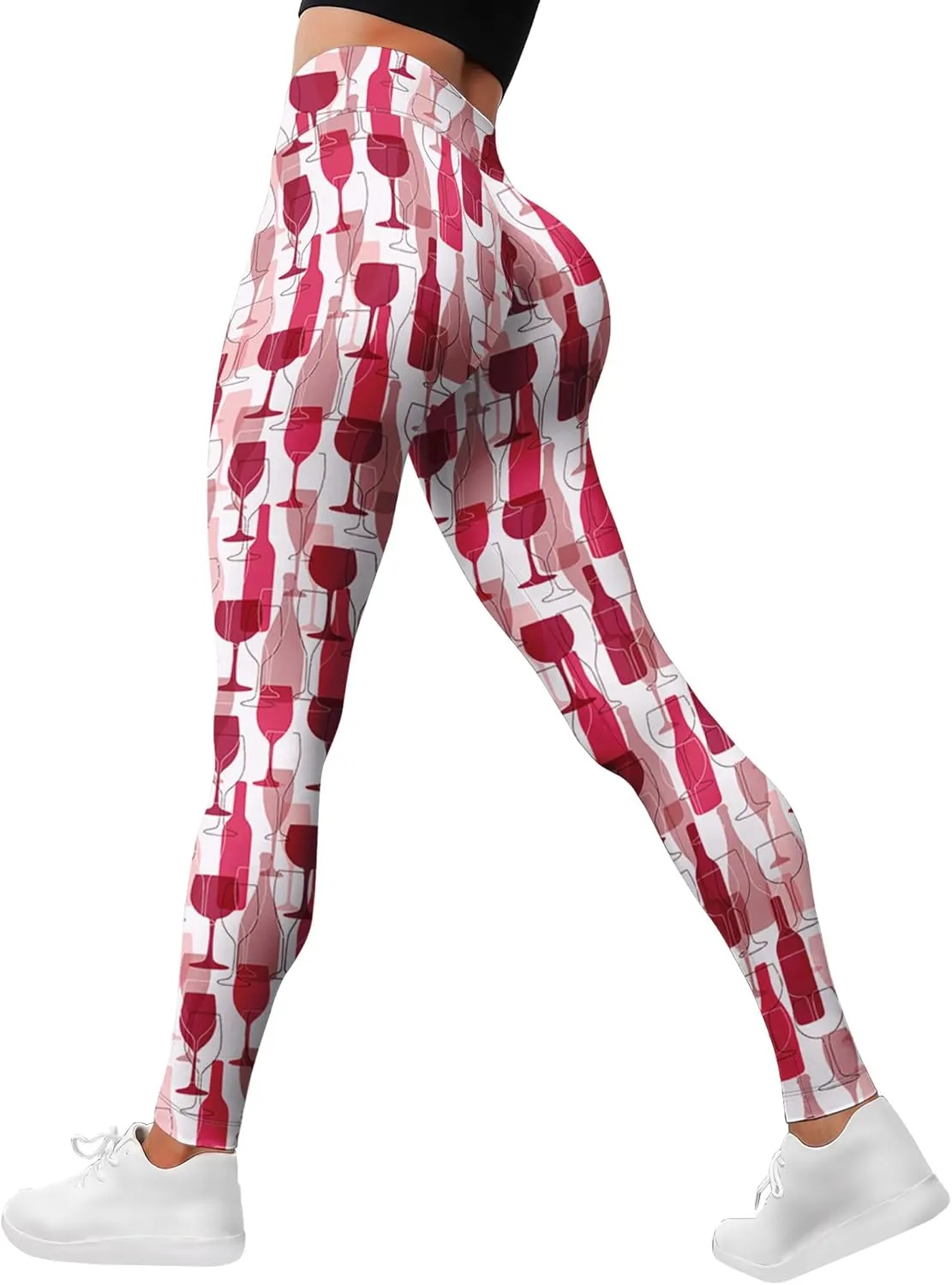 Leggings for Women Printed Funny Gym Womens Yoga Pants Hot Dog Legging Athletic Pant