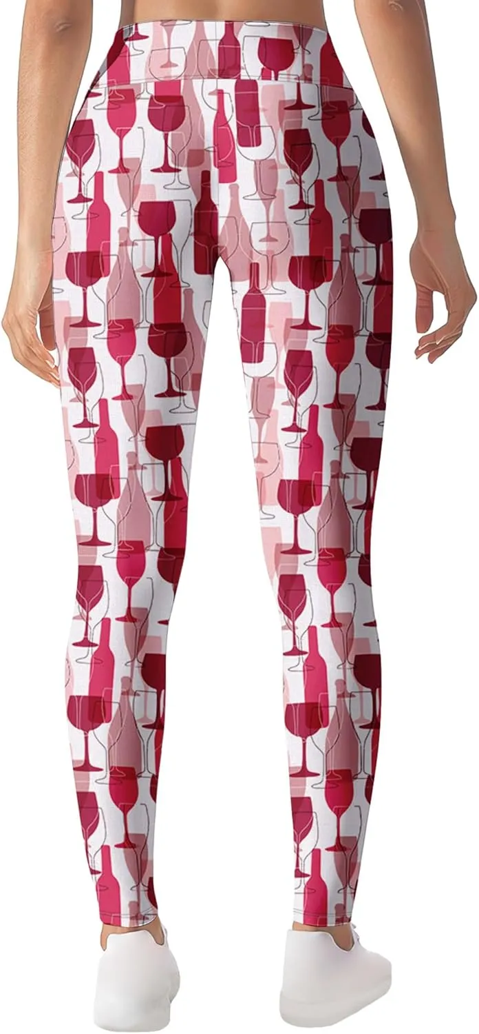 Leggings for Women Printed Funny Gym Womens Yoga Pants Hot Dog Legging Athletic Pant