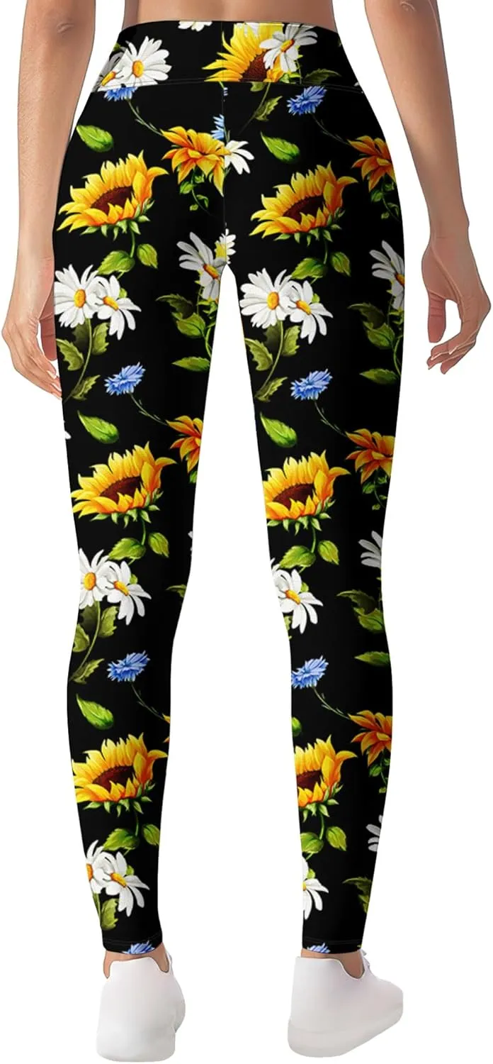Leggings for Women Printed Funny Gym Womens Yoga Pants Hot Dog Legging Athletic Pant