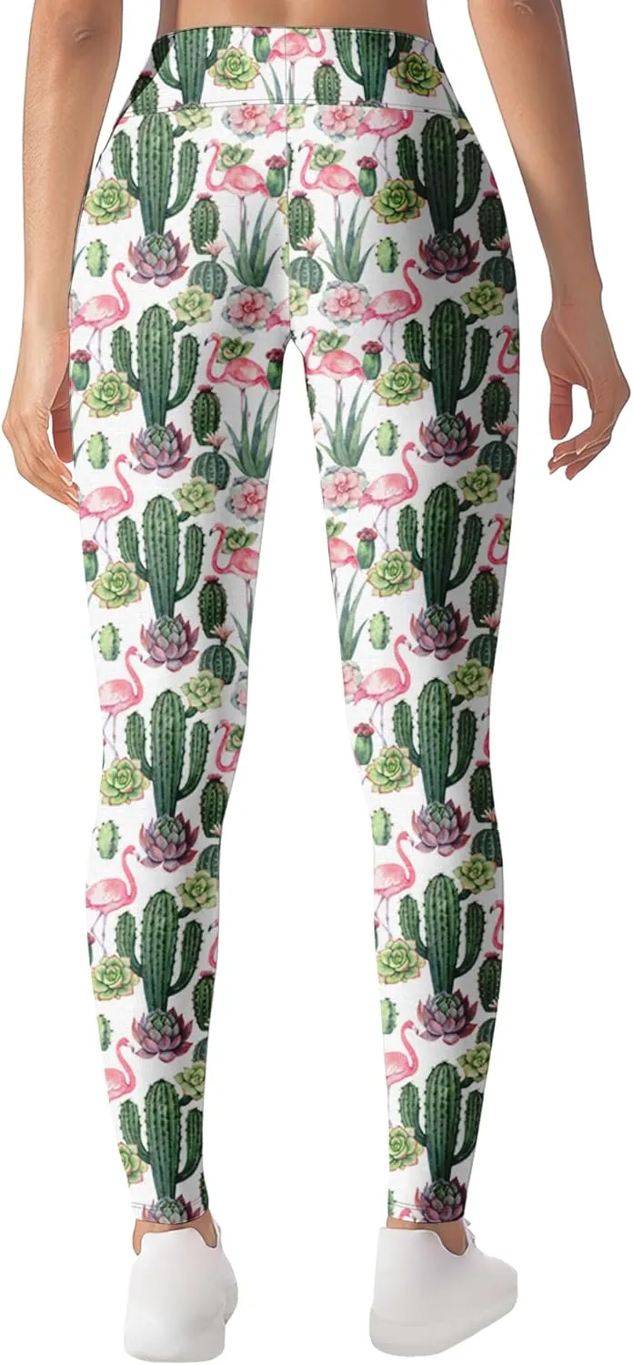 Leggings for Women Printed Funny Gym Womens Yoga Pants Sugar Skull Legging Skull Athletic Pant