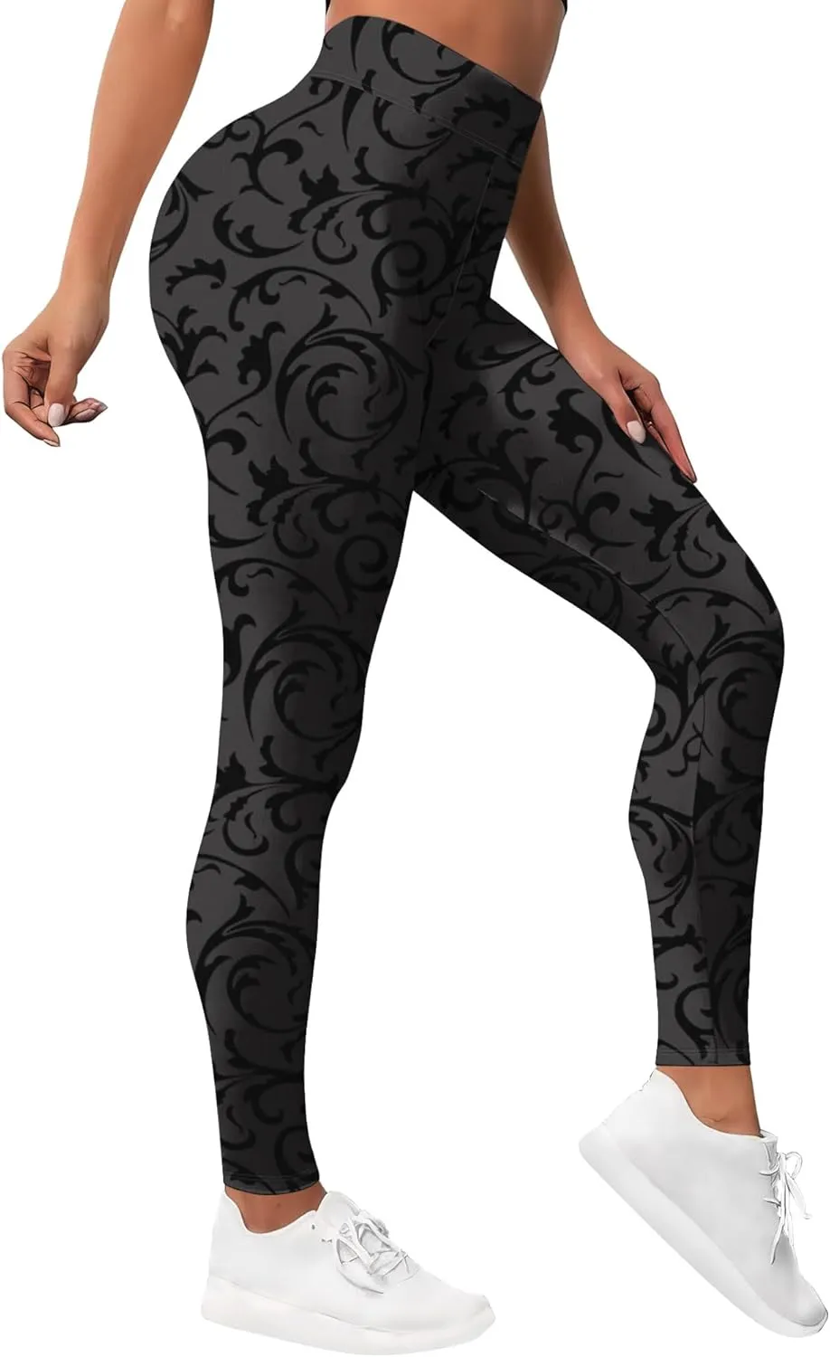 Leggings for Women Printed Funny Gym Womens Yoga Pants Sugar Skull Legging Skull Athletic Pant