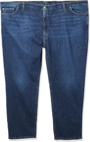 Levi's Men's 541 Athletic Fit Jeans (Also Available in Big & Tall), Hawthorne Shocking-Dark Indigo, 34W x 36L