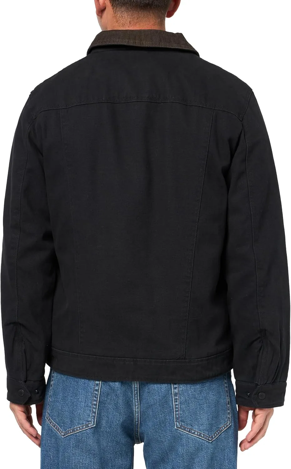 Levi's Men's Workwear Cotton Canvas Corduroy Collar Depot Jacket