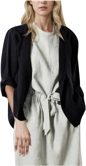 Lightweight Cardigans for Women Loose Long Sleeve Linen Tops 2025 Short Casual Kimonos Summer Spring Loungewear
