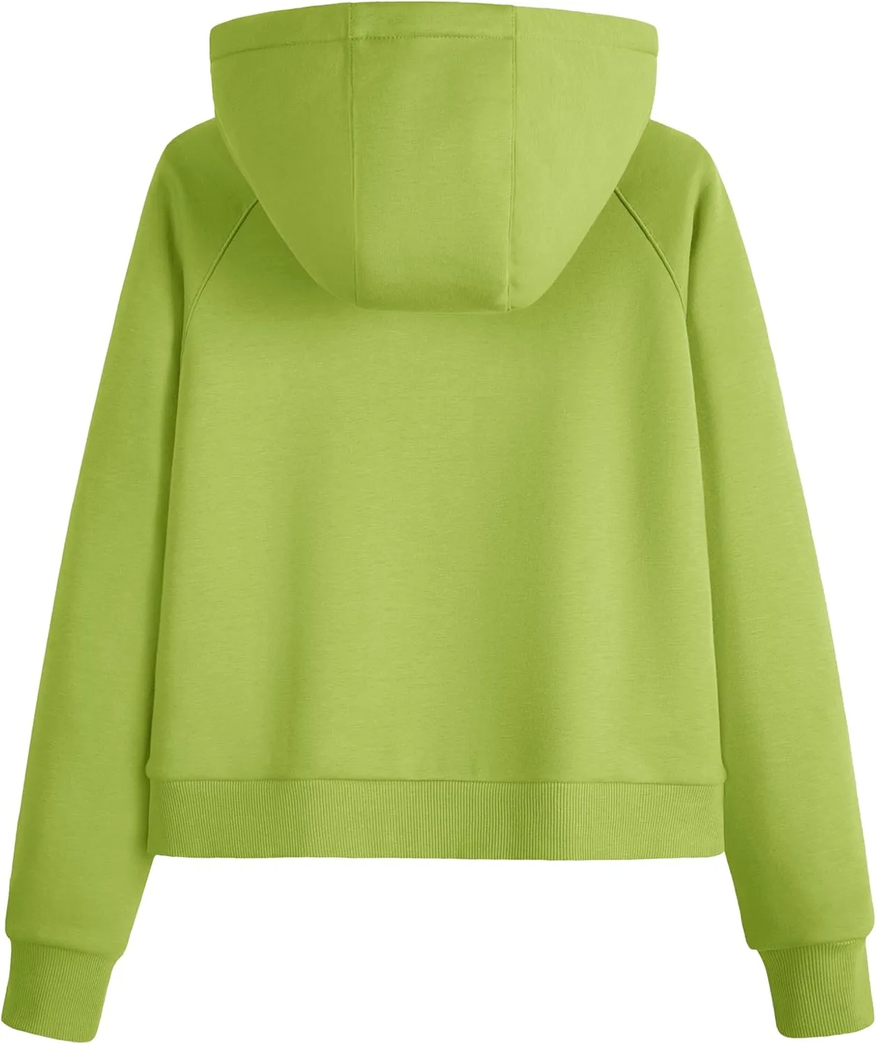 MAGCOMSEN Women's Half Zip Cropped Sweatshirts Fleece Lined Hoodie Quarter Zip Pullover Activewear Sweater with Pockets