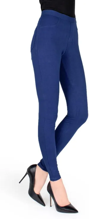 MeMoi Pants-Style Cotton Blend Leggings