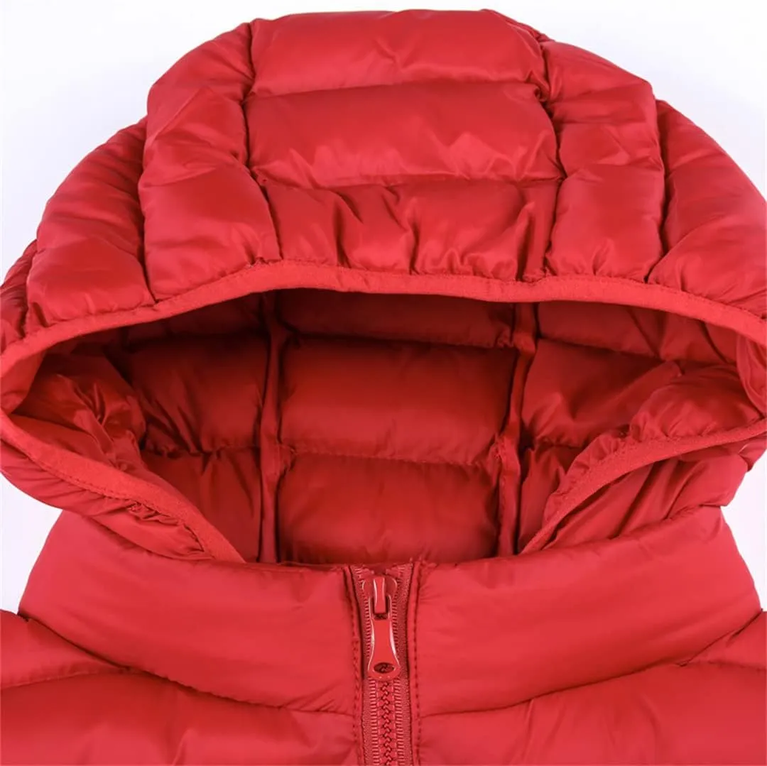 Men's Winter Lightweight Puffer Vest Sleeveless Warm Cotton Padded Waistcoat with Hooded Casual Work Vests