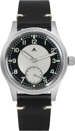 Militado D12 Military Mens Watch VD78 Quartz Sapphire Crystal C3 Super Luminous 36mm Dial Military-Style Dress Watches, 100M Waterproof