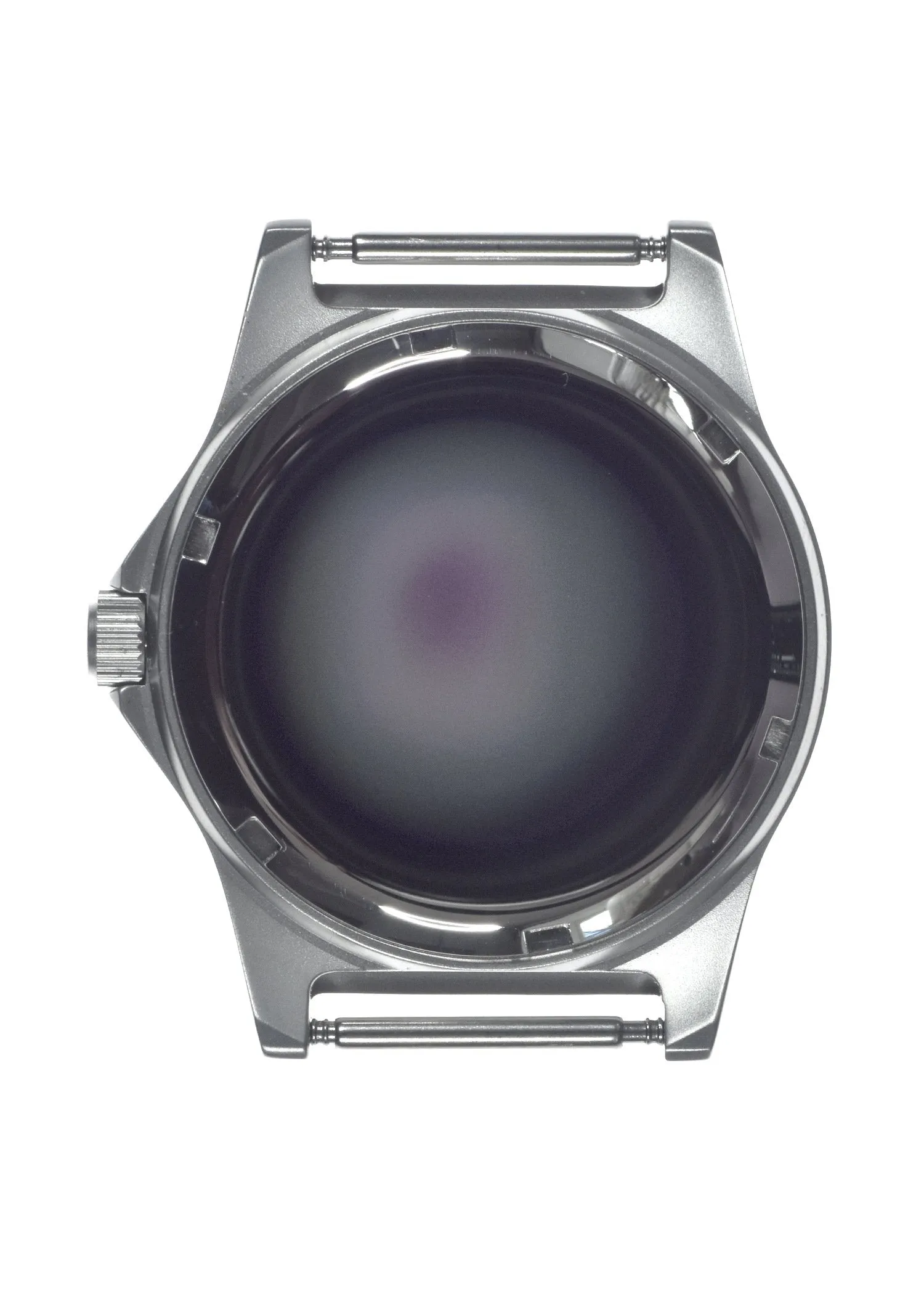 MWC G10 LM Stainless Steel Military Watch (Grey Strap) - Plain Caseback Suitable for Engraving / Personalization