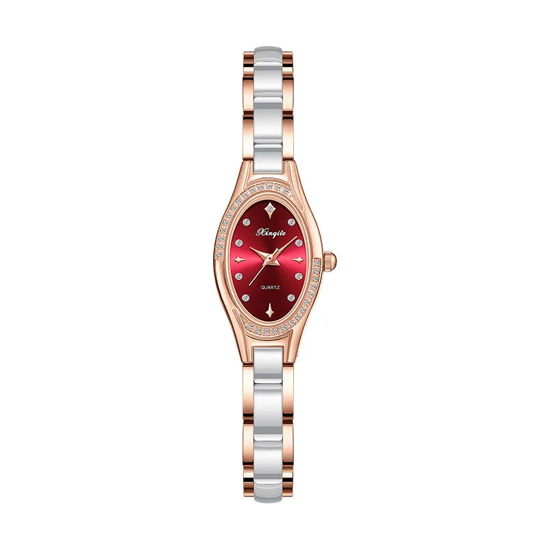 new and exotic brand watches, foreign trade explosions, Korean high-end fashion diamond-encrusted women's temperament bracelet watches