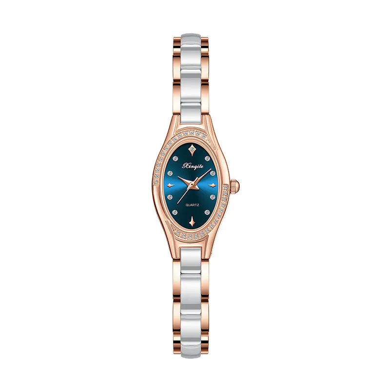 new and exotic brand watches, foreign trade explosions, Korean high-end fashion diamond-encrusted women's temperament bracelet watches