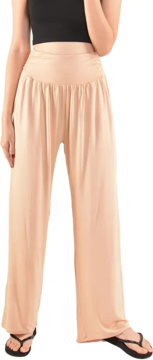 Orient Trail Women's Wide Leg Yoga Pants High Waist Casual Slit Leg Lounge Sweatpants with Pockets Oversized Plus Sizes