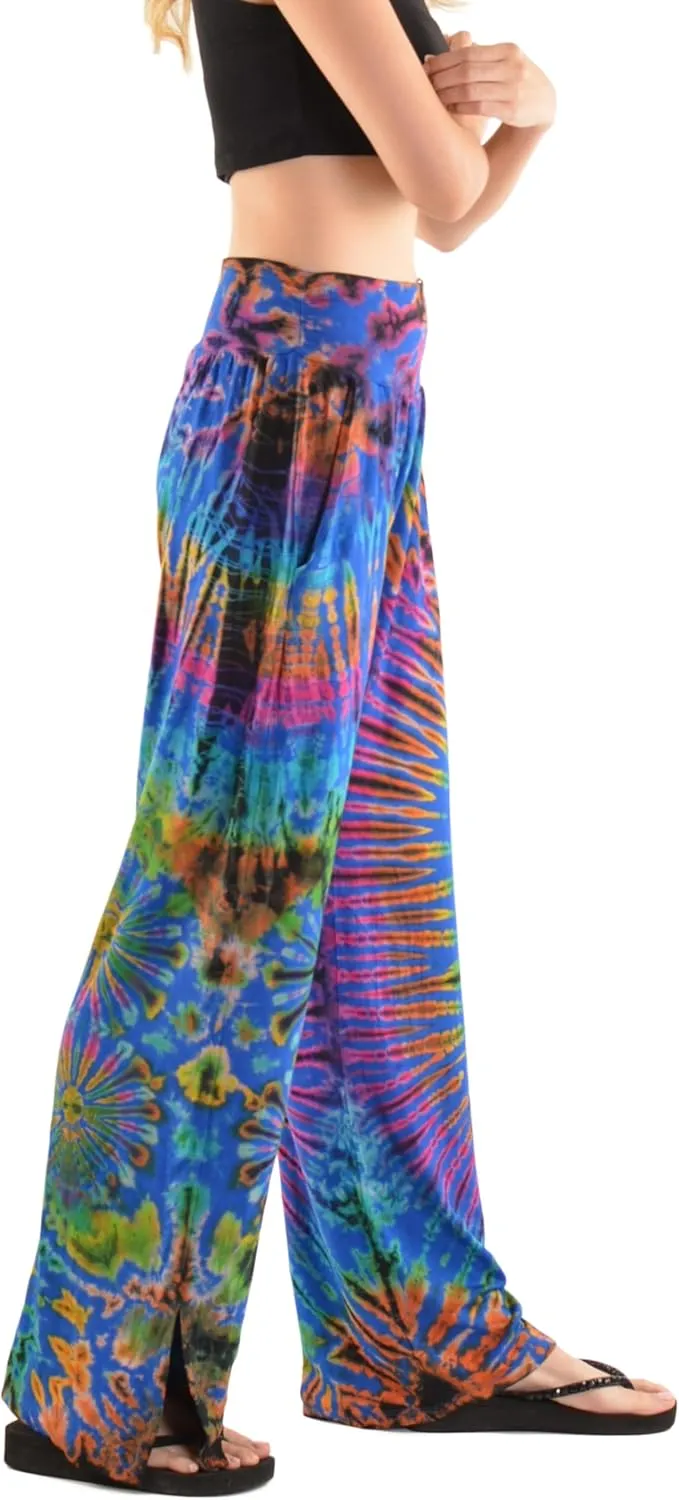 Orient Trail Women's Wide Leg Yoga Pants High Waist Casual Slit Leg Lounge Sweatpants with Pockets Oversized Plus Sizes