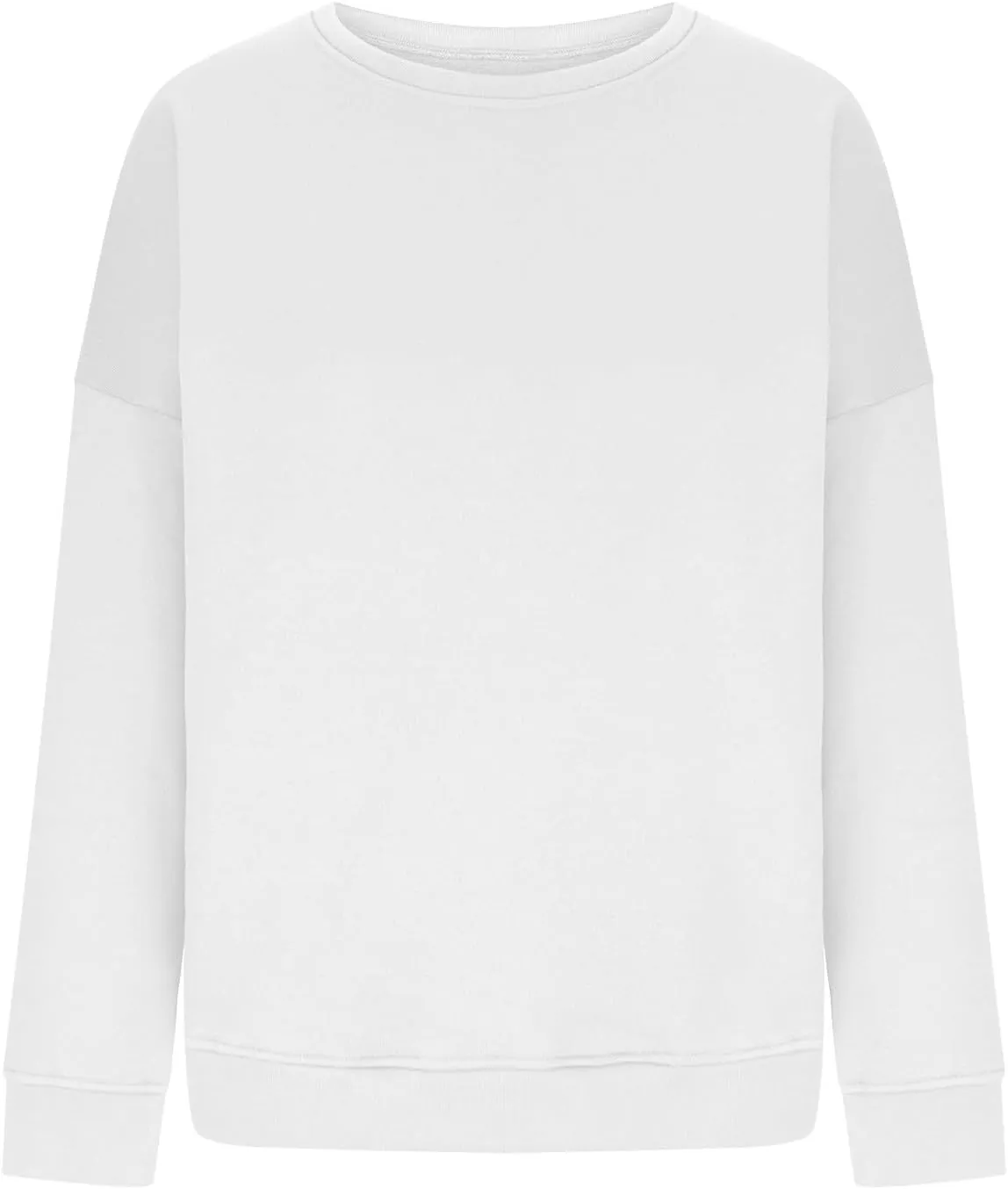 Oversized Sweatshirt for Women Crewneck Cute Sweatshirts Loose Fit Fall Hoodies Drop Shoulder Fleece Pullover