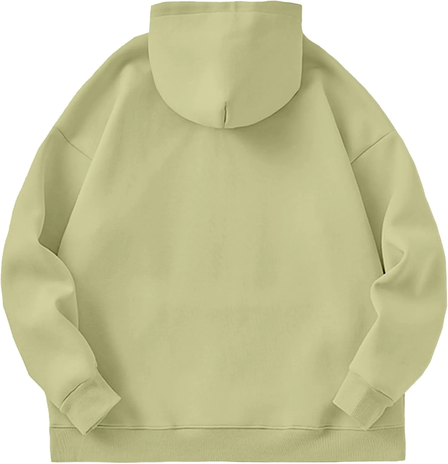 PLEPAN Quarter Zip Hoodies for Men Oversized Pullover Loose Fit Sweatshirt with Kangaroo Pocket
